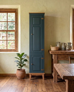 Armário Lateral Direito Para Cozinha - ambiente - Azul Petróleo