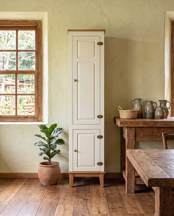 Armário Lateral Direito Para Cozinha - ambiente - Off White