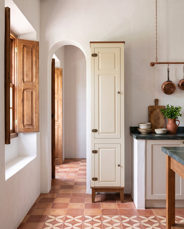 Armário Lateral Esquerdo Para Cozinha - ambiente - Off White