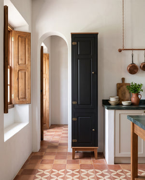 Armário Lateral Esquerdo Para Cozinha - ambiente - Preto