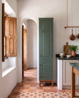 Armário Lateral Esquerdo Para Cozinha - ambiente - Verde
