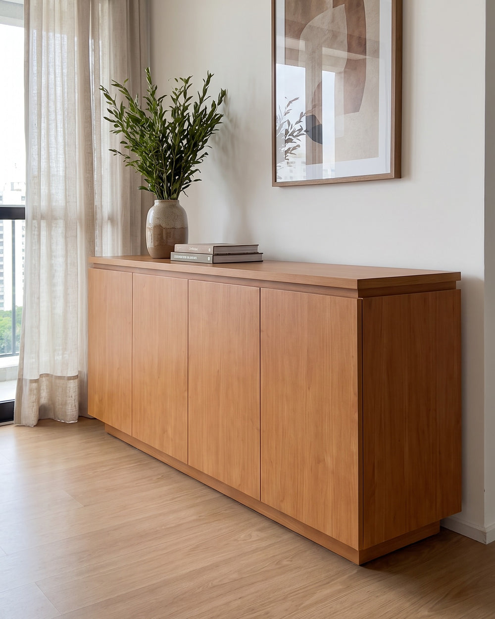 Buffet Luminus Naturalle 4 Portas