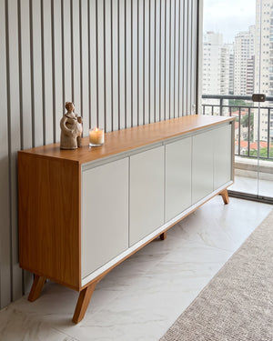 Buffet Premium Naturalle 5 Portas Off White - foto 6