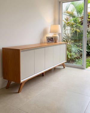 Buffet Premium Naturalle 5 Portas Off White - foto 3