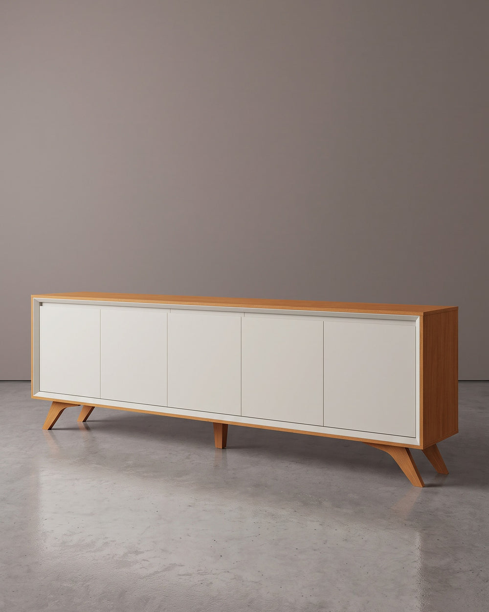 Buffet Premium Naturalle 5 Portas Off White