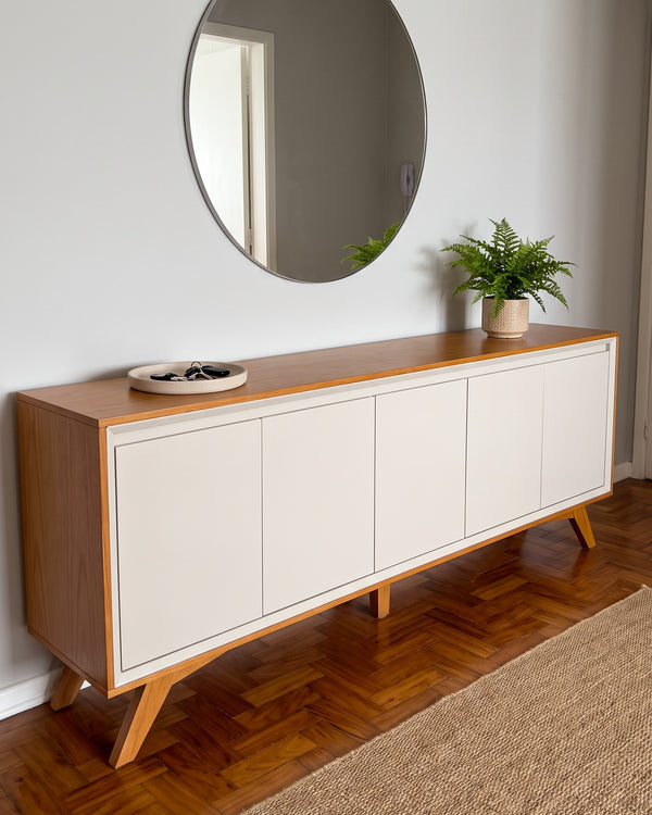 Buffet Premium Naturalle 5 Portas Off White - foto 4