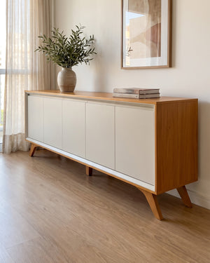 Buffet Premium Naturalle 5 Portas Off White - foto 2