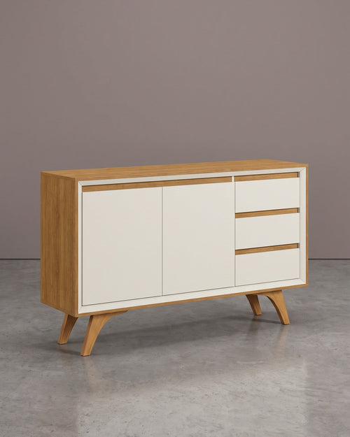 Buffet Vertex 2 Portas 3 Gavetas Naturalle - foto 1