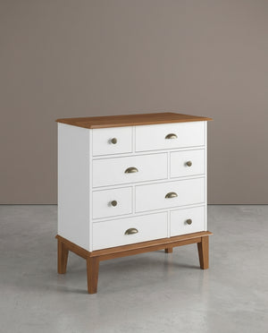 Cômoda 8 Gavetas Branco