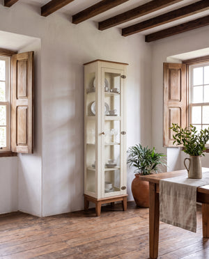 Cristaleira 1 Porta - ambiente - Off White