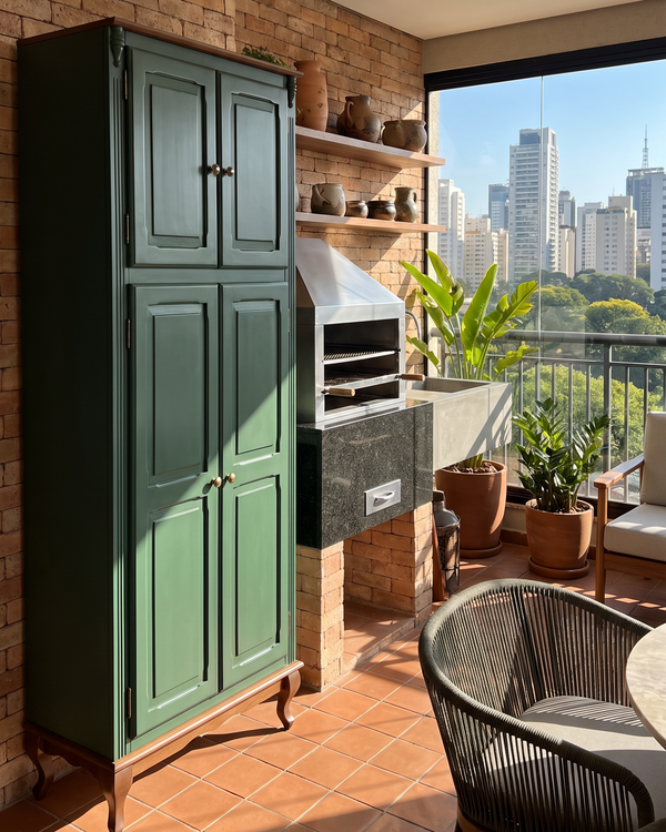 Paneleiro Duplo Hanover 4 Portas