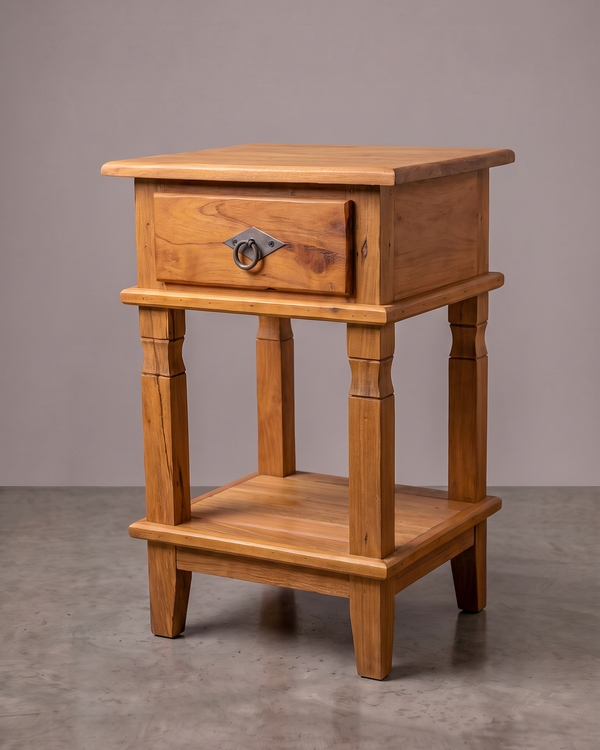 Mesa De Cabeceira Rústica