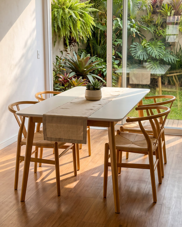 Mesa De Jantar Dover Tampo Branco Pés Palito - foto 3