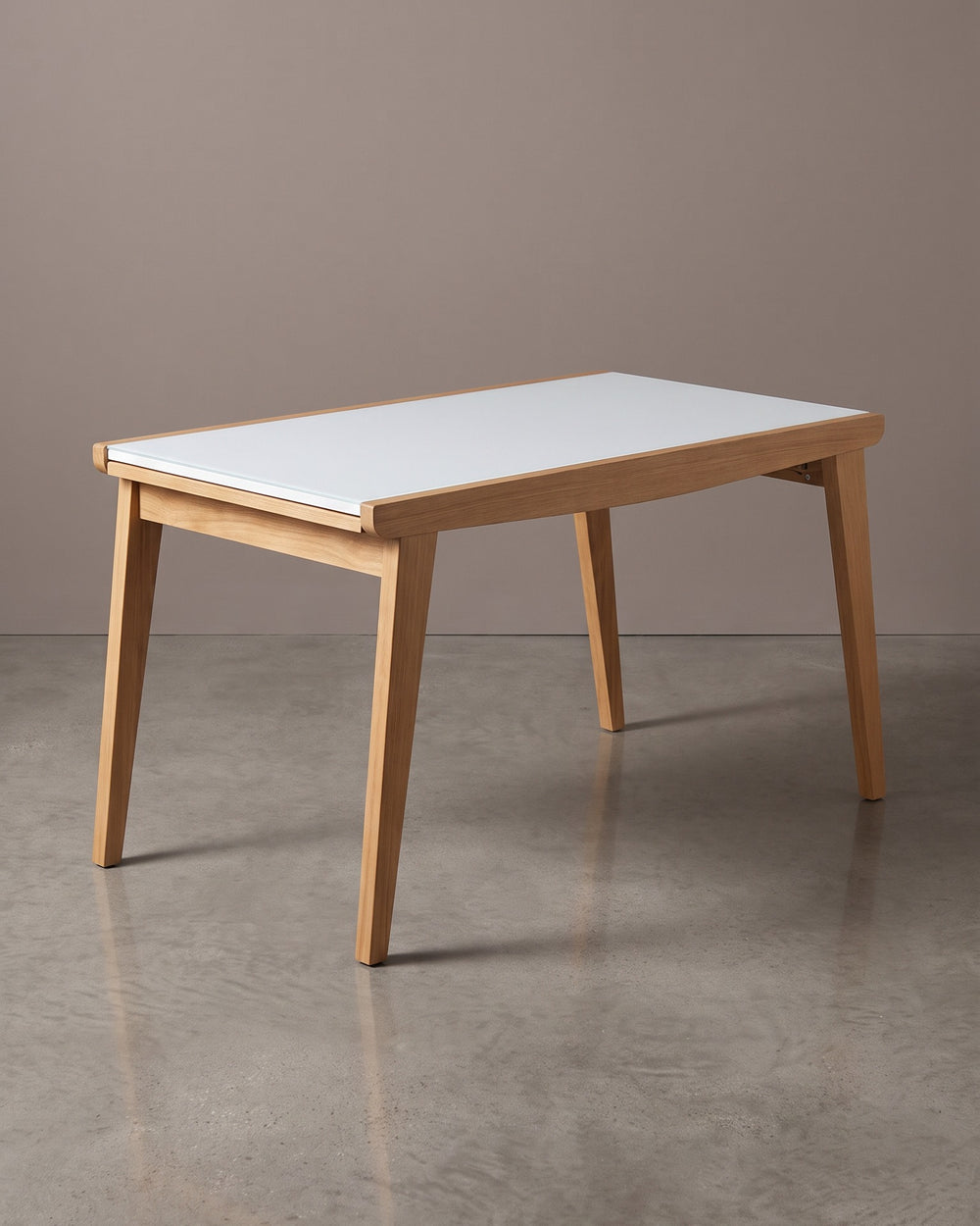 Mesa Elástica Rubi 1.33m Extensível Tampo Vidro
