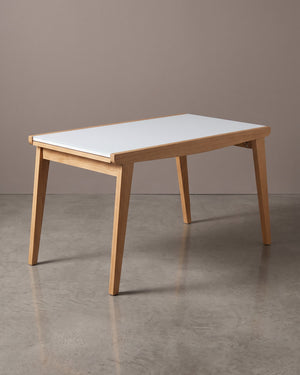 Mesa Elástica Rubi 1.33m Extensível Tampo Vidro