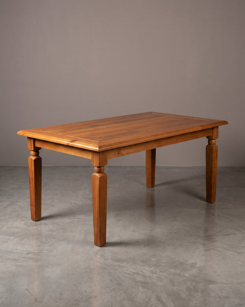 Mesa Pé Bola Natural