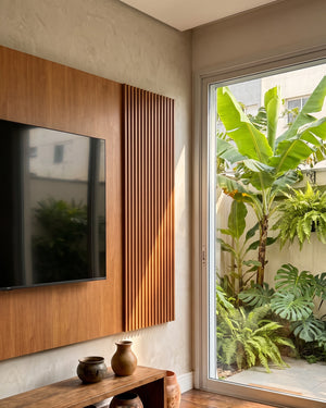 Painel Arezzo Ripado Sem Led
