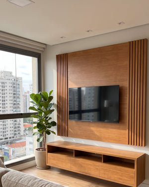 Painel Vertex Ripado Naturalle