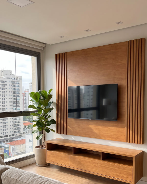 Painel Vertex Ripado Naturalle