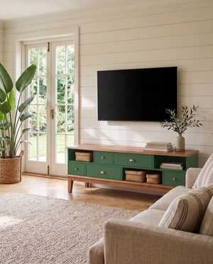 Rack 5 Gavetas - ambiente - Verde