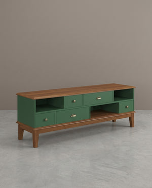Rack 5 Gavetas Verde